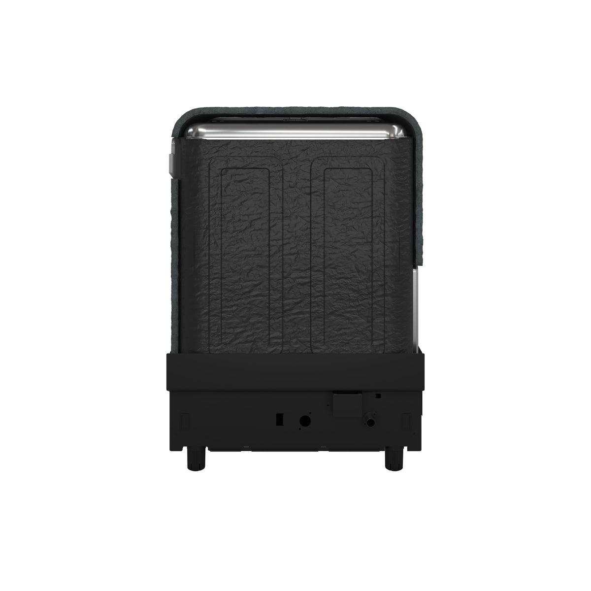 Forno Romano Espresso 24-Inch Built-In Dishwasher, Black Finish, Stainless Steel Tub, 49 dBA, Energy Star Certified