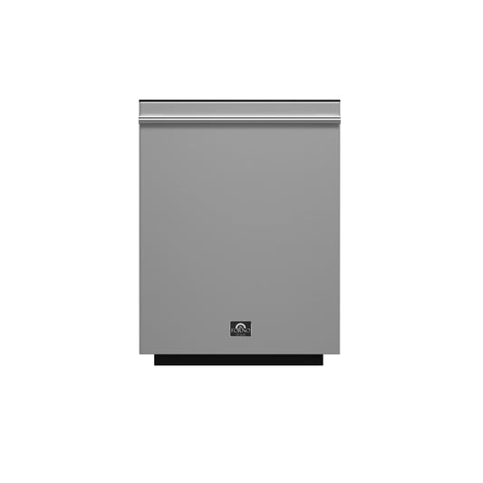 Forno Pozzo 24-Inch Built-In Tall Tub Top Control Dishwasher, Stainless Steel, 49 dBA, ENERGY STAR Certified